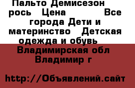 Пальто Демисезон 104 рось › Цена ­ 1 300 - Все города Дети и материнство » Детская одежда и обувь   . Владимирская обл.,Владимир г.